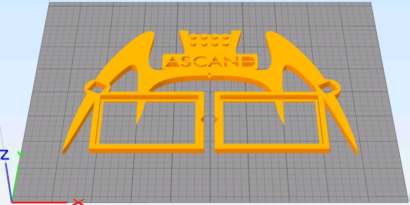 ASCAND 3D Scanner Body - Klingon