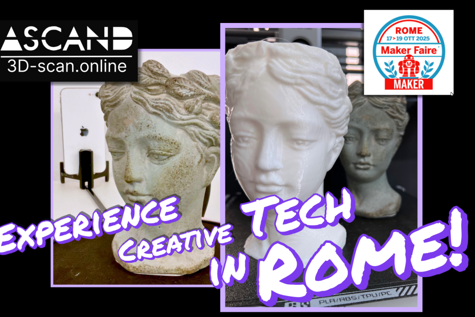 3D Scanning Maker Faire Rome 2025