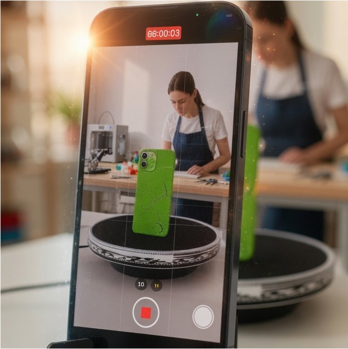Icon Phone Recording Scan Video