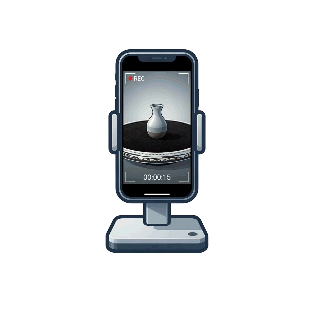 Icon Phone Recording Scan Video