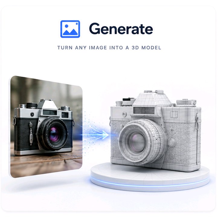 Generate 3D Models from Images